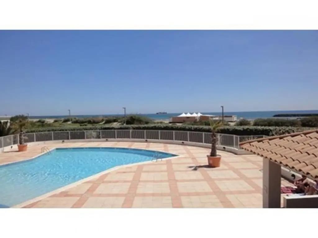 Languedoc Immobilier Appartement Vue Mer Plage Piscine Rochelongue - St152 - Photo 3