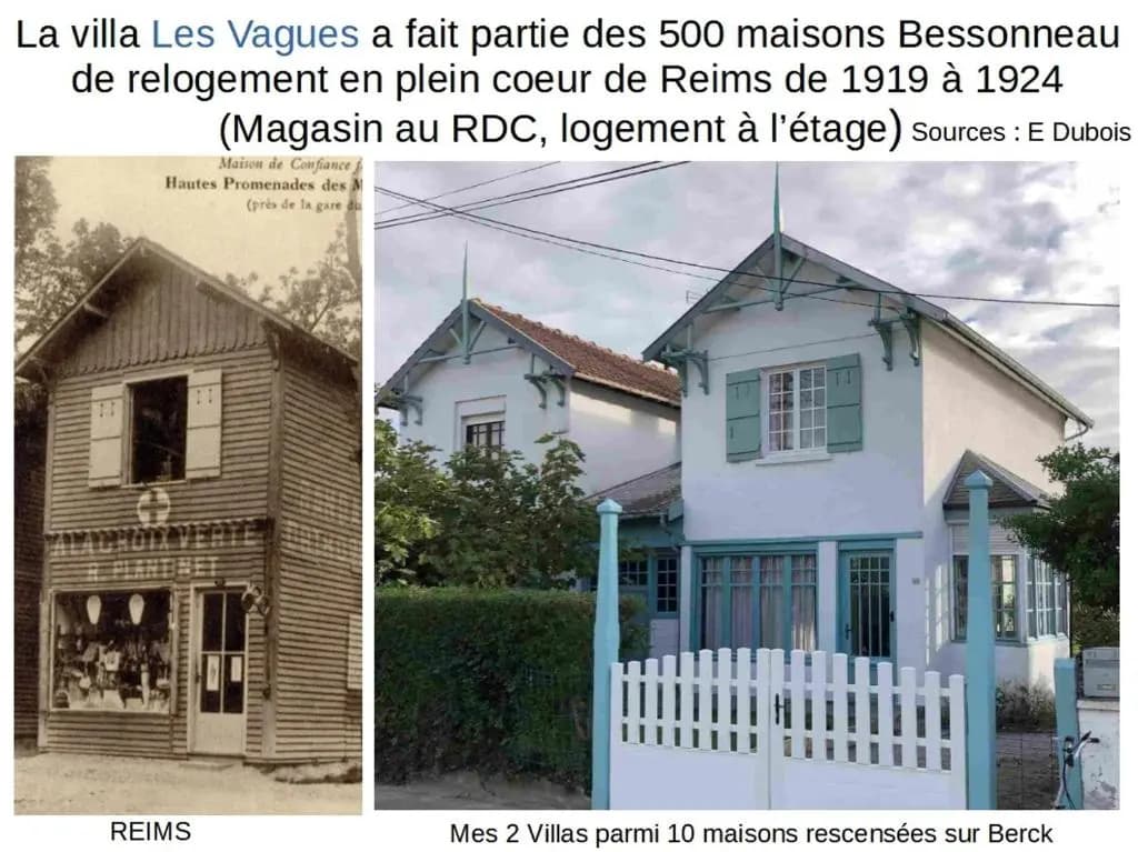 Villa Les Vagues - maison typique de Berck-sur-mer des années 20 avec Jardin à 300 m de la plage - Photo 1