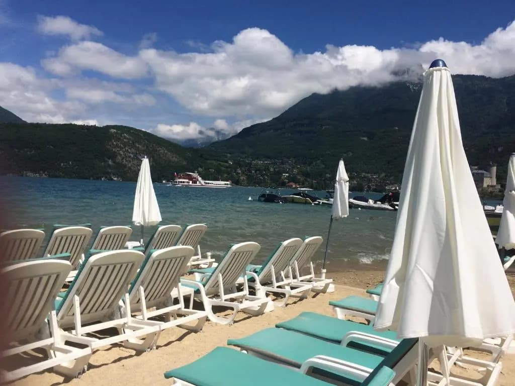 la baie des voiles ,vue lac d'Annecy ,plage privée - Photo 5