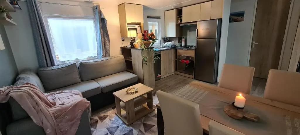 Mobilhome 2 ch,1 salon 40m2 de Charme dans camping *** - Photo 3