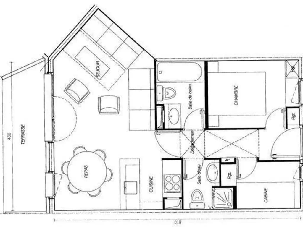 Appartement Valmorel, 3 pièces, 7 personnes - FR-1-291-726 - Miniature 7