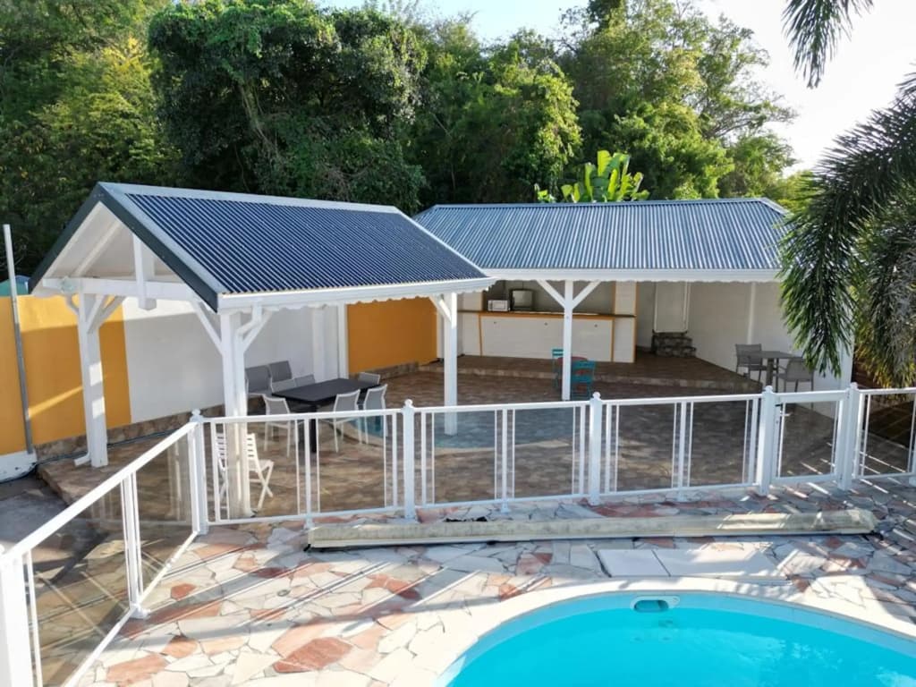 Appartement d'une chambre avec piscine partagee jardin clos et wifi a Le Gosier a 2 km de la plage - Photo 5