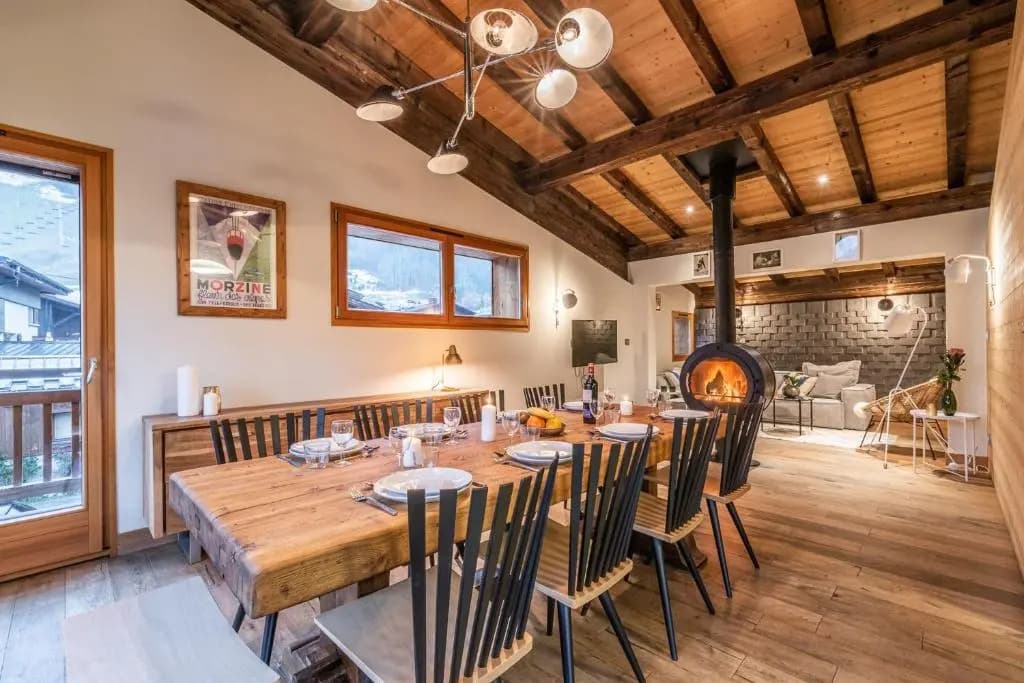 Chalet Relaxing Croc Blanc4saisons MORZINE CHALET D'HOTES - Miniature 8