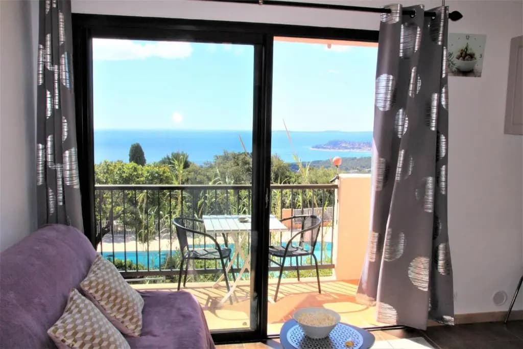 Studio Pool House Vue Mer A 180° - Sea View- Wifi - Miniature 7