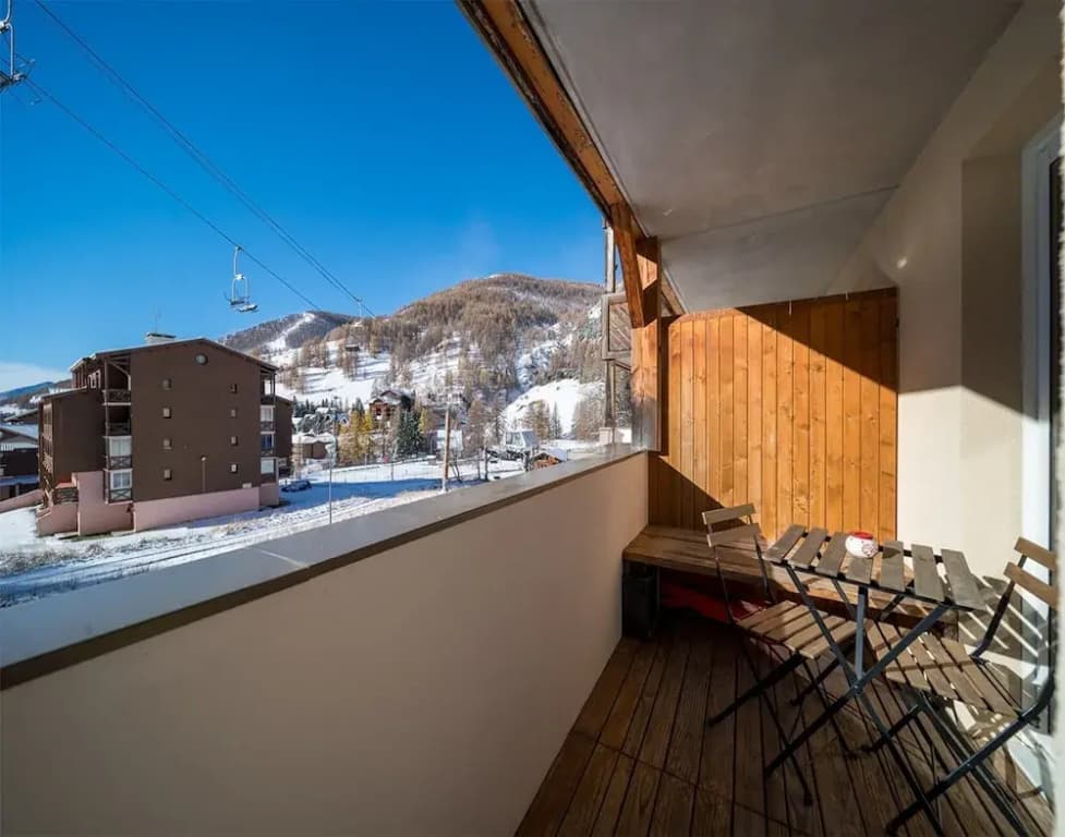 Apartment in Allos With Mountain Views - Miniature 8
