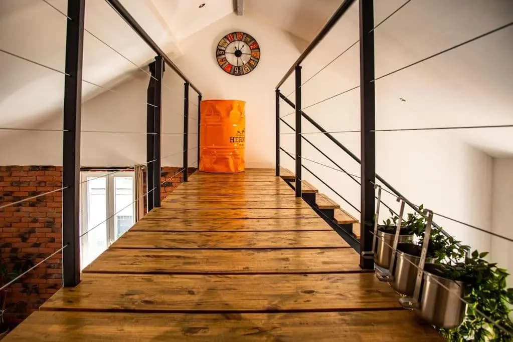 Loft 90 m2 cosy au calme avec terrasse et parking - Miniature 8