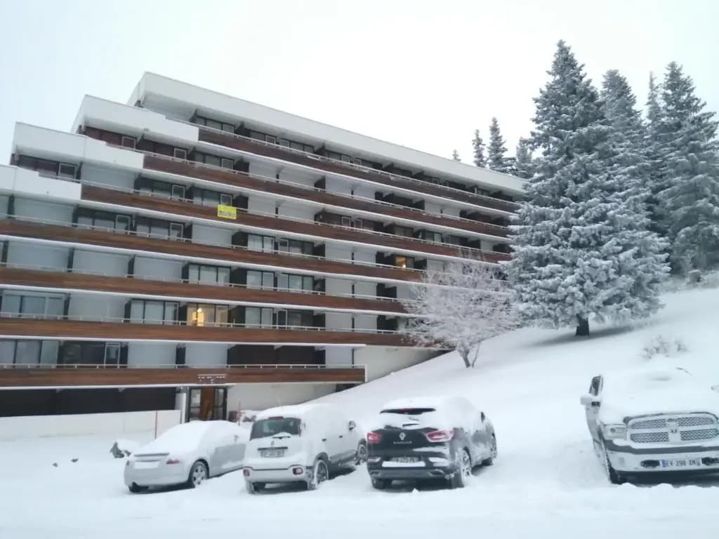 Le Flocon-Studio cabine-Balcon 4-6 Pers à 100m des pistes - Photo 1
