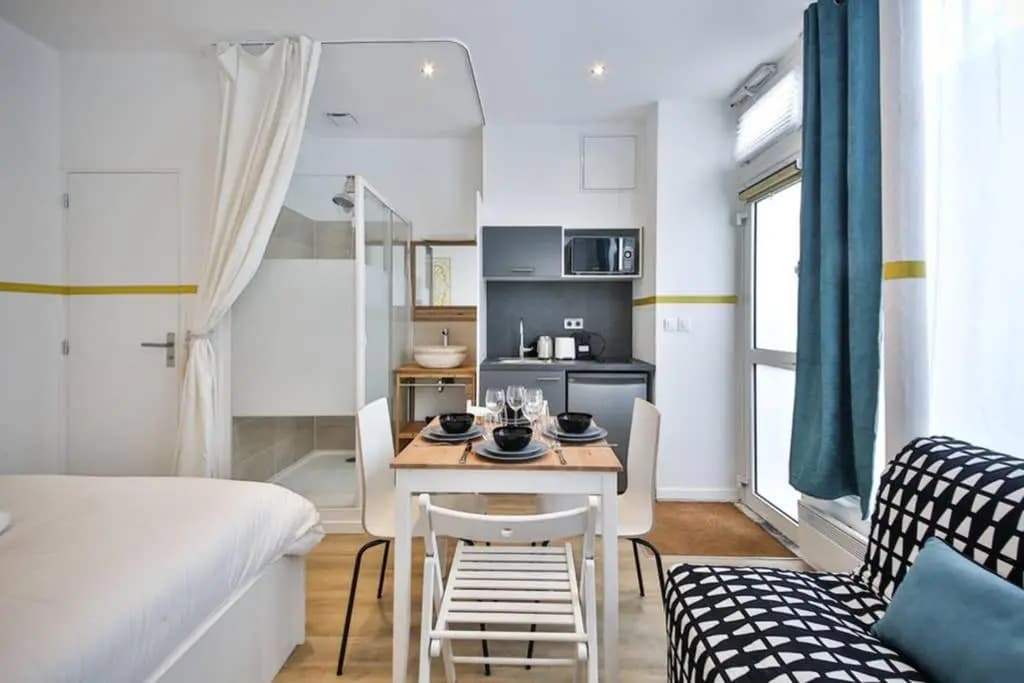 cosy independant studio proche gare et jardin - Photo 4