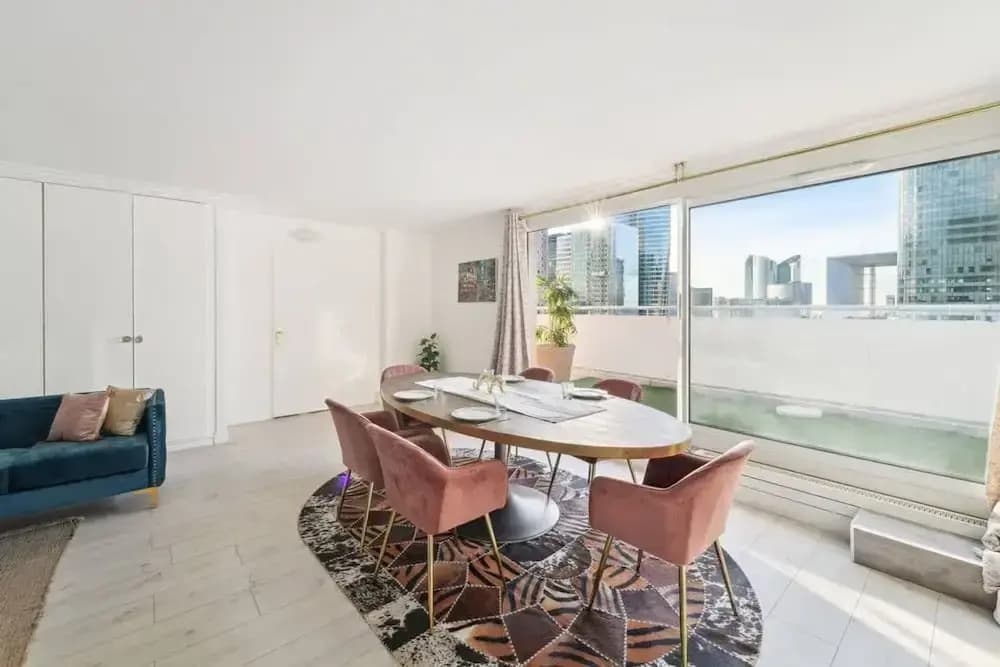Exceptional Terrace apt - La D Fense - Bail Mob - Miniature 7