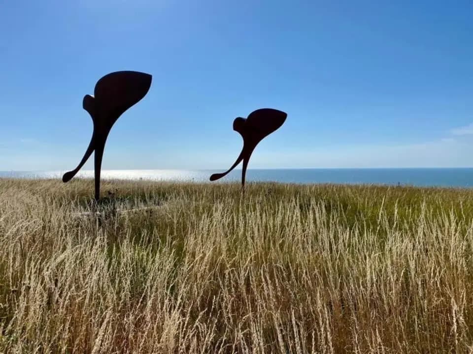 Plage à 50m Appartement Rêves ensablés Villa Les Bains de Mers - Miniature 6