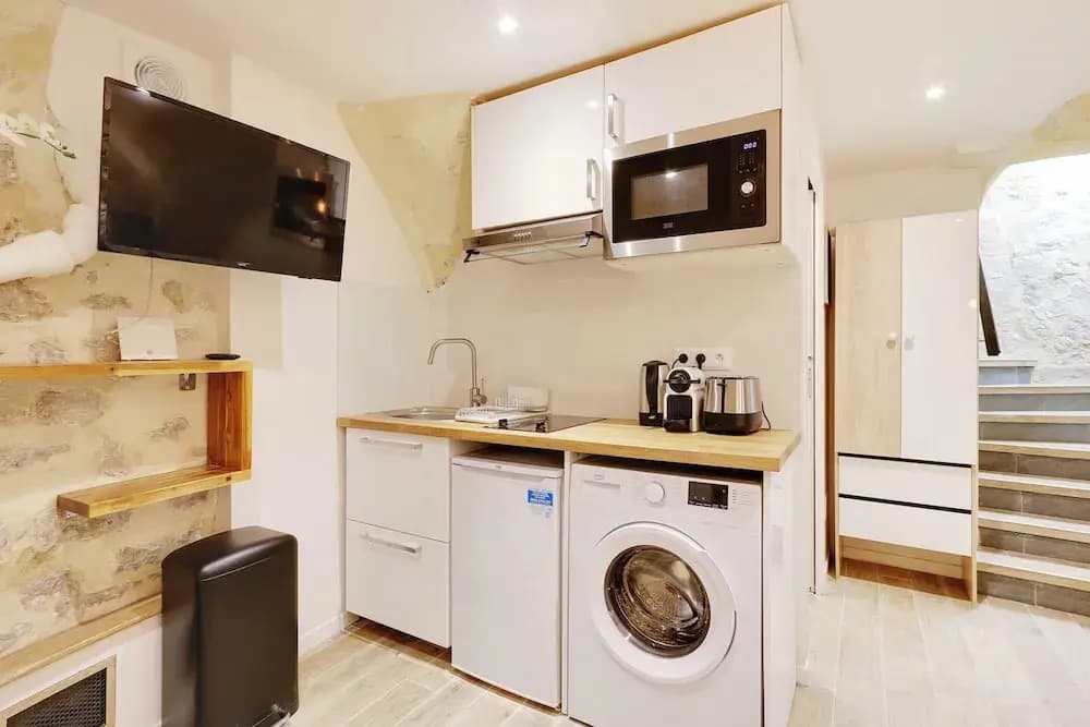 Charming Apartment With AC -1br-3p- Sentier - Miniature 7
