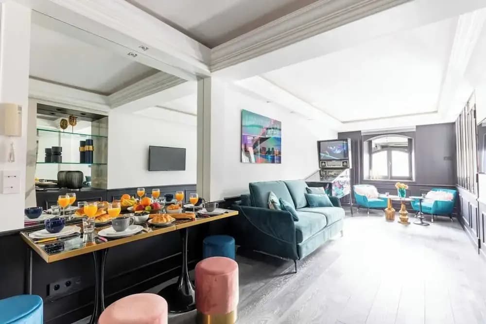 Modern Apartment - 1br/4p - Plaine-monceau - Miniature 6