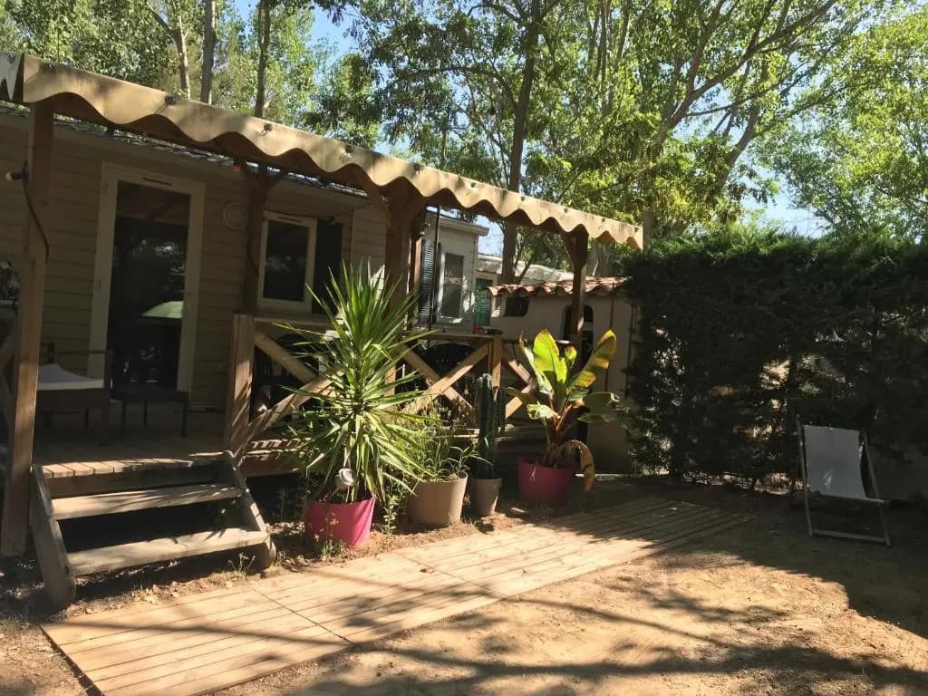 Mobil Home Climatise Camping 4* Le Grau Du Roi Les Jardins De Tivoli - Photo 1