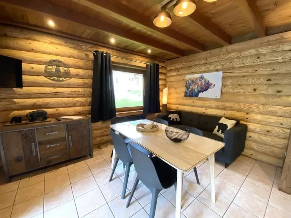 L'ours Noir Chalet en Rondins - Miniature 8