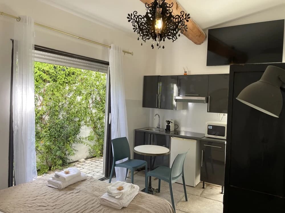Chambre Luxe Piscine Jardin vue Palmeraie Cuisine - Photo 3