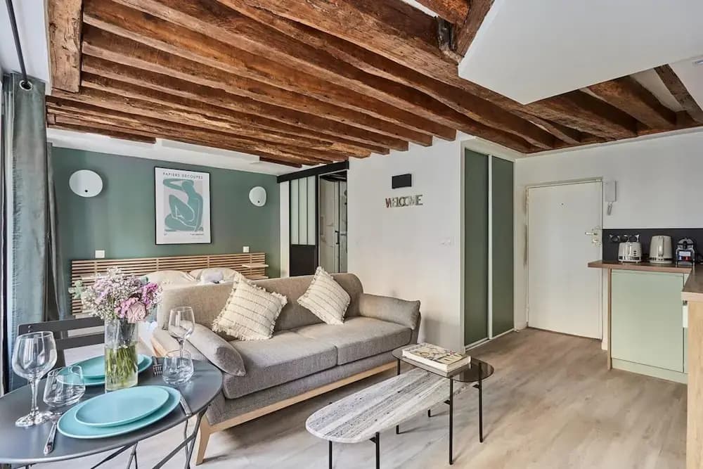 Charming Studio Center of Paris-montorgueil - Miniature 8