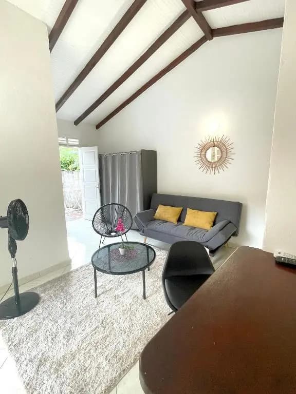 Appartement d'une chambre avec piscine partagee jardin clos et wifi a Le Gosier a 8 km de la plage - Photo 4