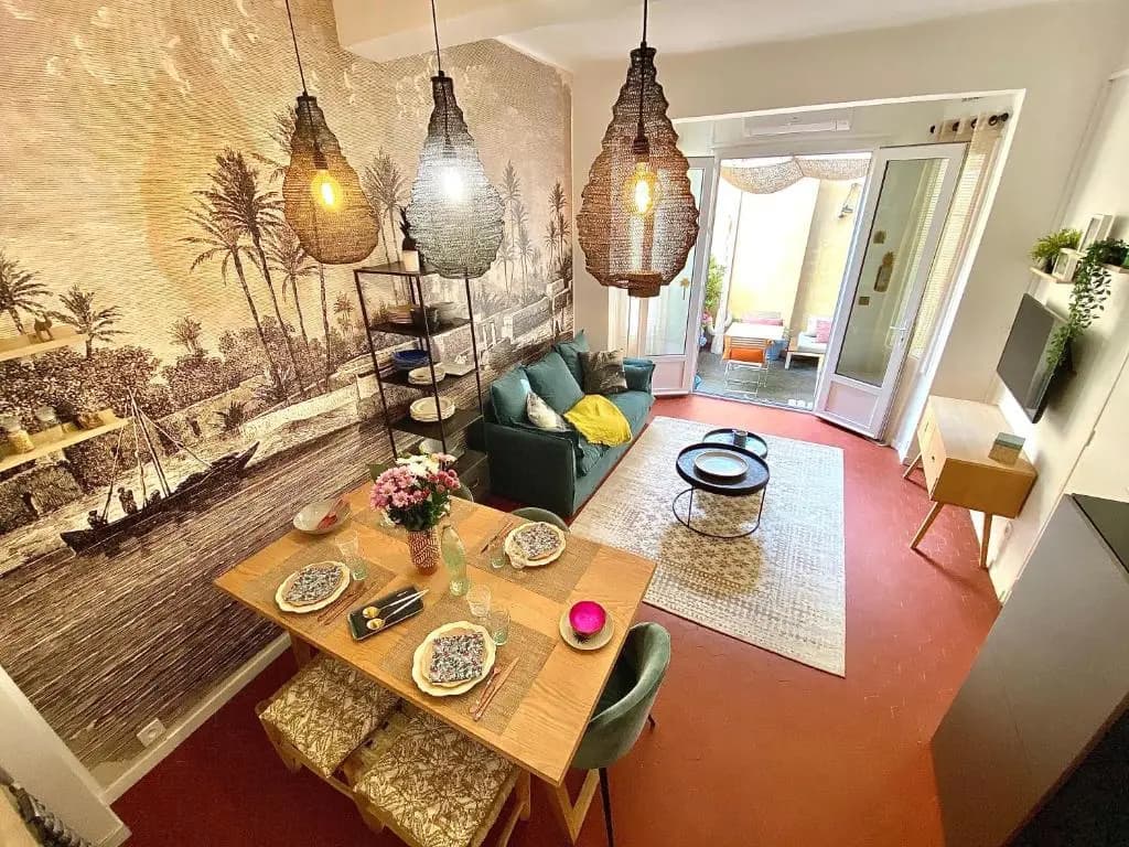 Appartement luxe terrasse climatisation centre d Aix - Miniature 7