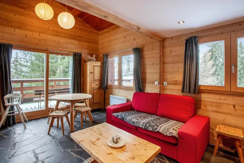 Maison de 4 chambres a Montvalezan a 700 m des pistes avec jardin amenage et wifi - Photo 2
