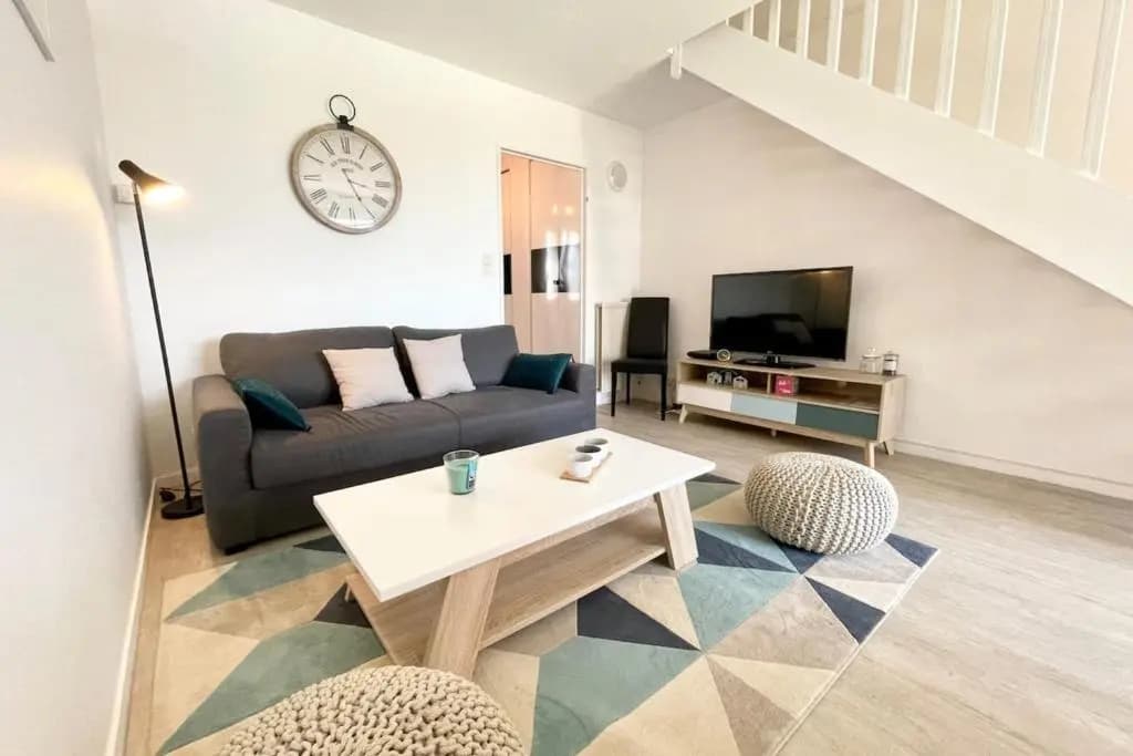T3 Duplex Top Cosy Balcon 300m des plages - Miniature 8