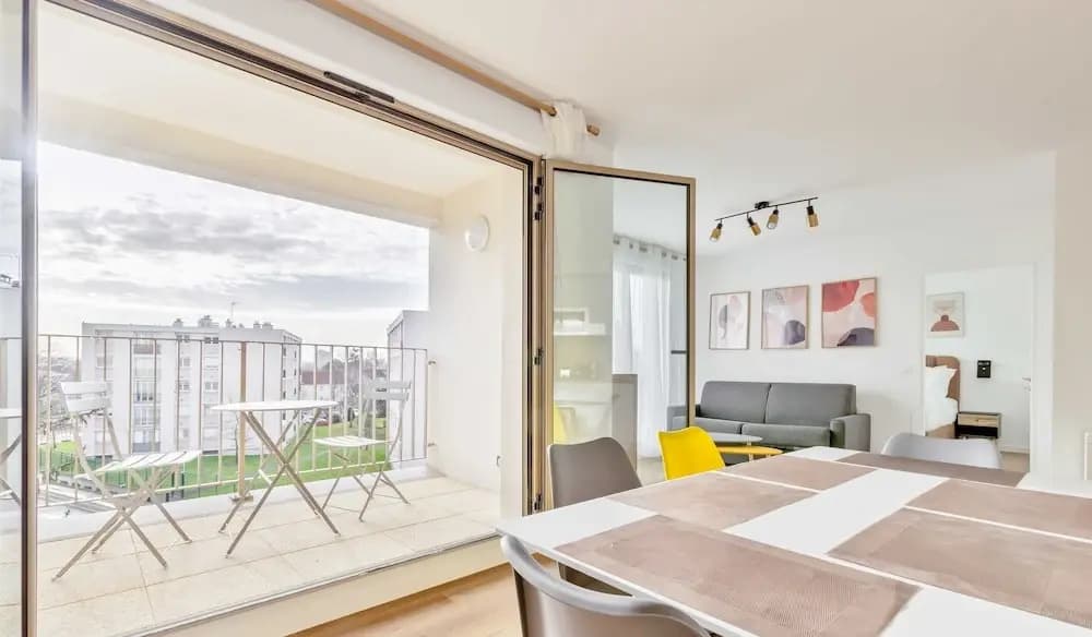 Bright apt With Balcony -6p-proche Disney/paris - Miniature 6