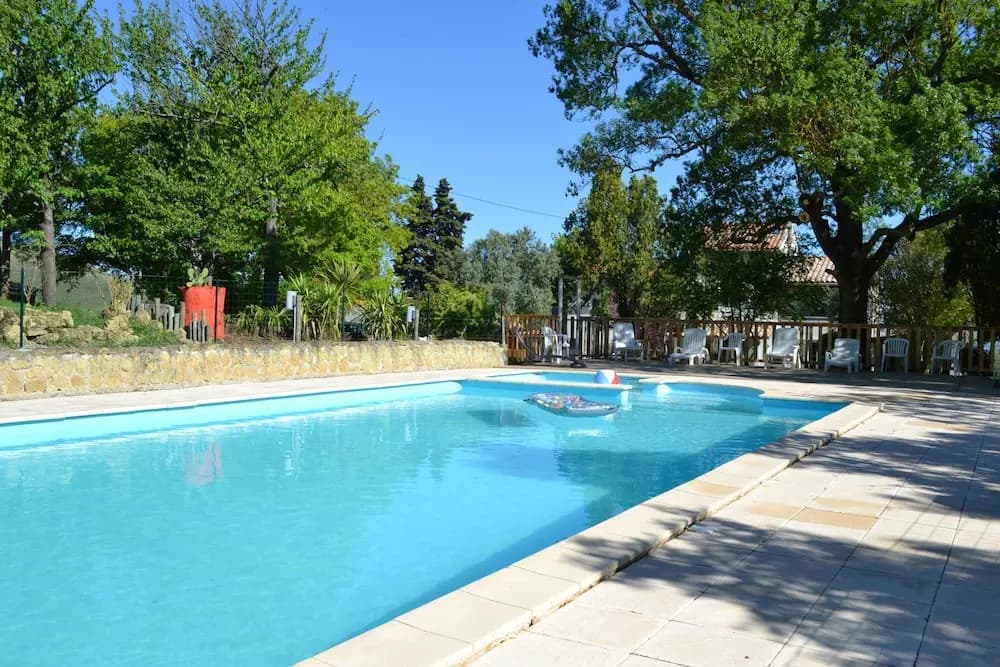 Villa With 5 Bedrooms in Laurac, With Wonderful Mountain View, Pool Ac - Miniature 6