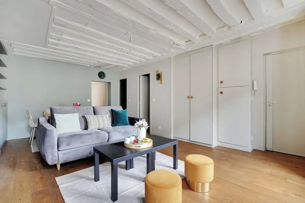 Chic Apartment -1br/4p- Haut Marais / Republique - Miniature 8