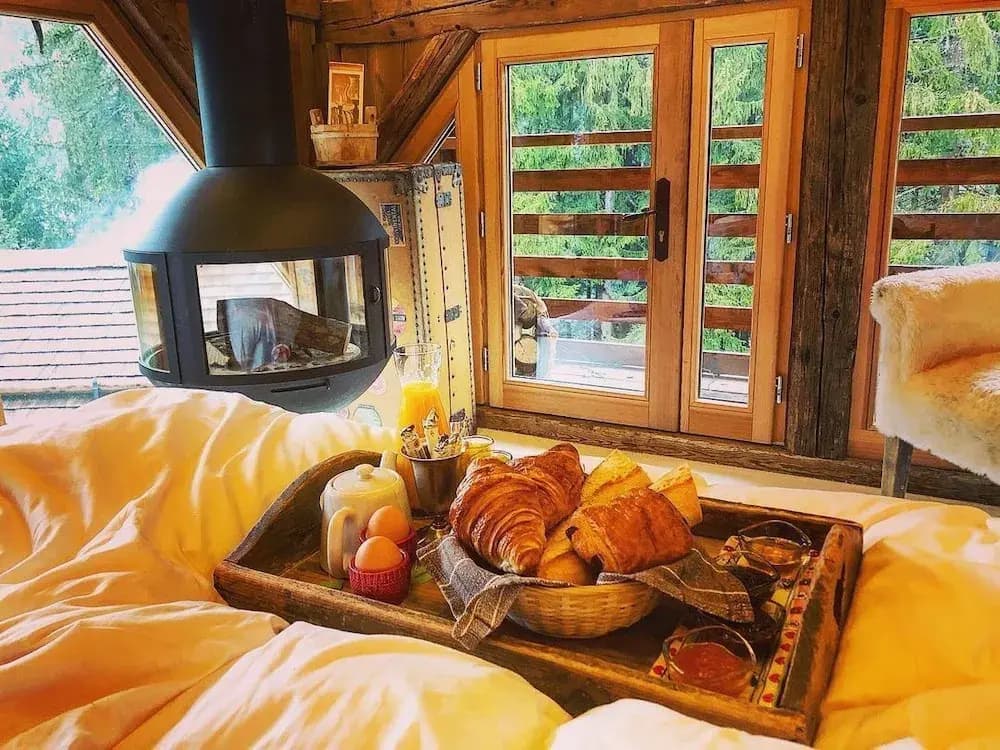 Hôtel Les Chalets de Philippe avec Jacuzzis privatifs - Miniature 7