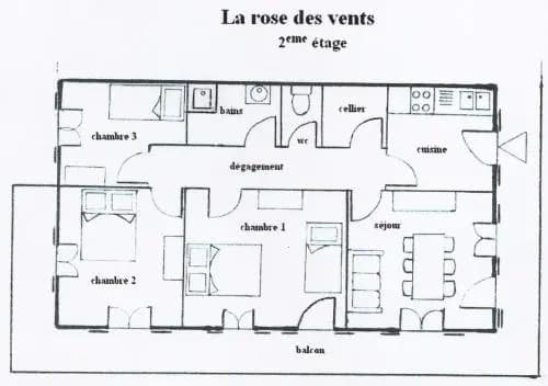Appartement 7 Pers. Dans Chalet Classe 2* 70075 - Photo 5