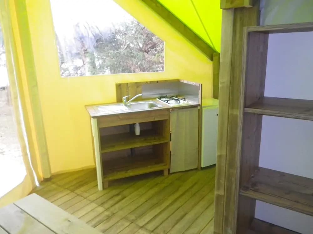 Camping Les Poutiroux - Tente Lodge - Photo 5