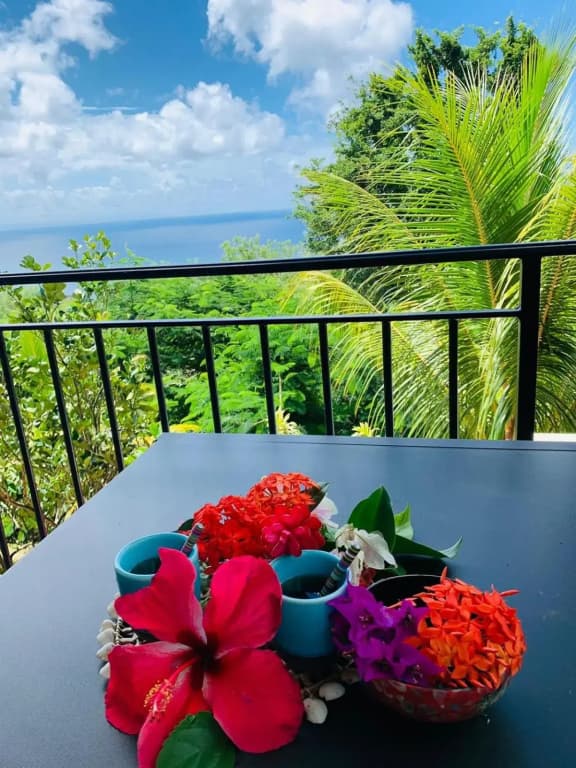 Magnifique Villa Bauhinia, Piscine vue mer - Miniature 6