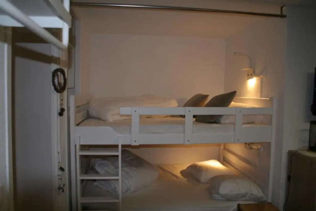 Le Flocon-Studio cabine-Balcon 4-6 Pers à 100m des pistes - Photo 5