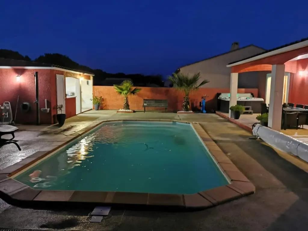Villa de 3 chambres avec piscine privee jacuzzi et jardin clos a Carcassonne - Miniature 7