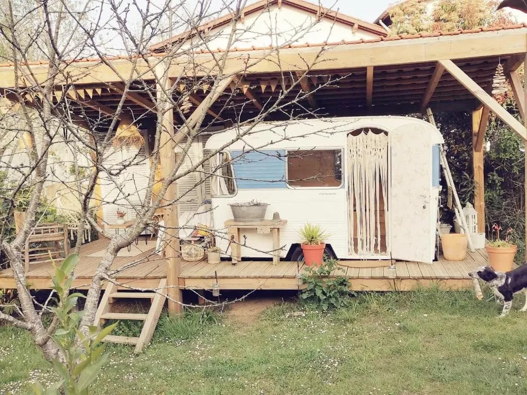 Gite Azkendantza 2a6 Pers Avec Caravane Insolite - Miniature 8