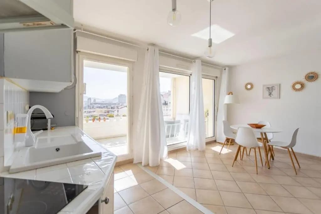 Appartement Standing Marseille 4 pers Clim Parking - Photo 4