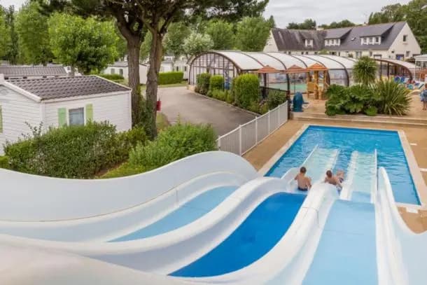 Carnac - Mobil Home - 5 pers - 2 ch - Camping Moulin de Kermaux 4* - Piscine - Miniature 6
