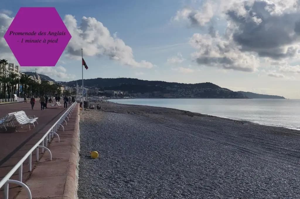 Studio - 1 minute de la plage et de la Promenade des Anglais - Miniature 7