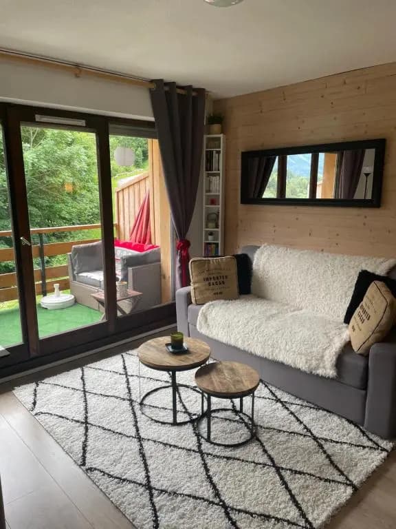 Studio Turquoise quartier Grattague vue MontBlanc - Photo 2