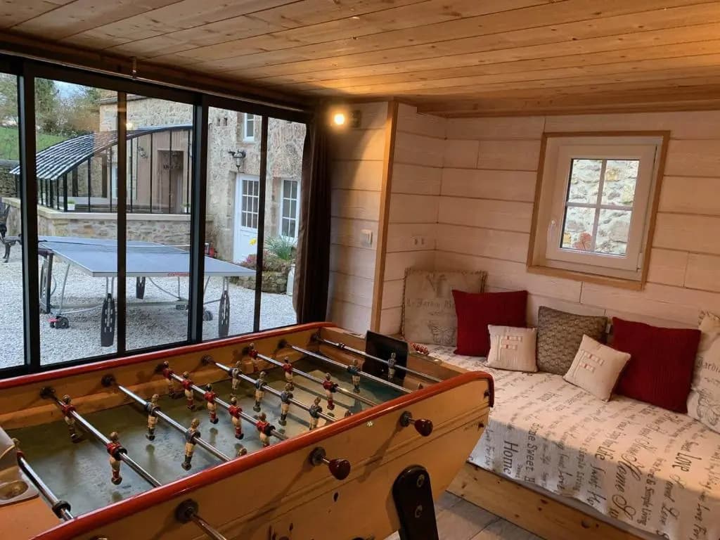 La Duckerie, Gîte 4*,55 Pers, SPA SAUNA OPTION salle de jeux, société La Clef Decamp - Miniature 8