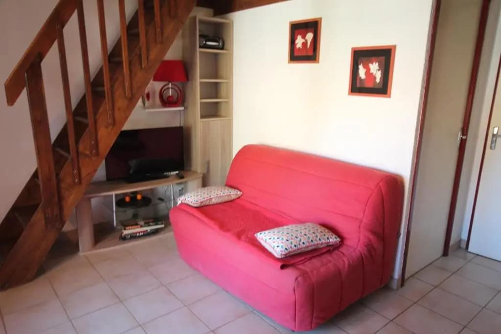 Jolie maison d'angle, pour 4 couchages, terrasse, résidence piscine commune à 400m plage de PORTIRAGNES PLAGE LRJP134 - Ph...