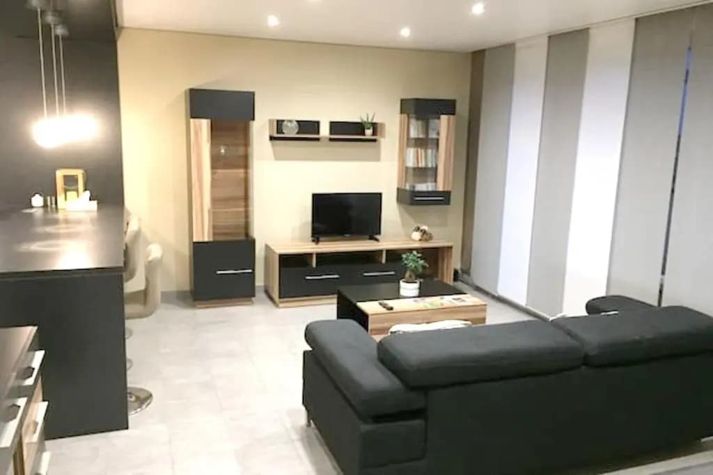 Appartement de 2 chambres avec balcon et wifi a Apach - Miniature 6
