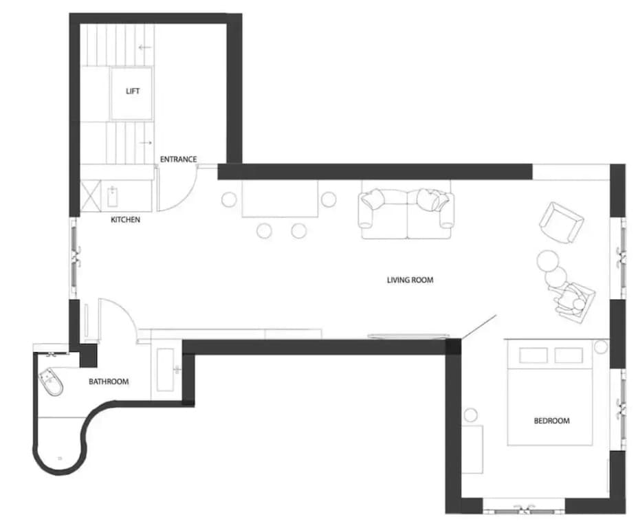 Modern Apartment - 1br/4p - Plaine-monceau - Photo 2
