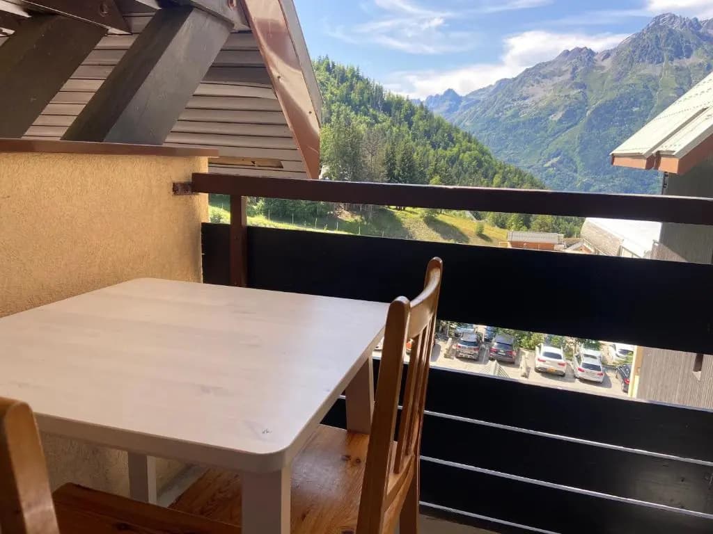 Les pistes, studio 4 personnes au pied du télécabine - Photo 3
