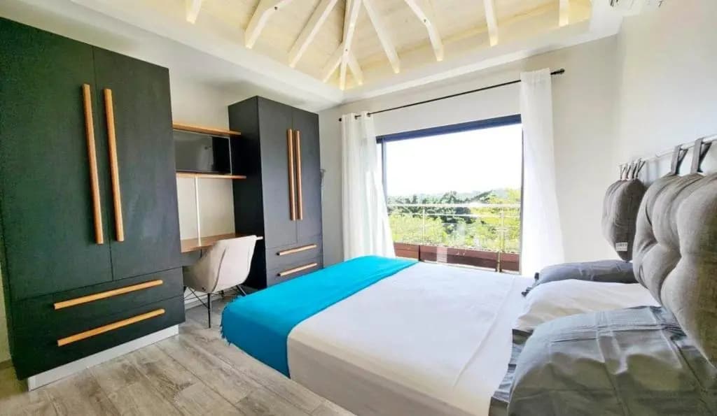 Villa de 3 chambres avec vue sur la mer piscine privee et jardin clos a Goyave a 2 km de la plage - Photo 1