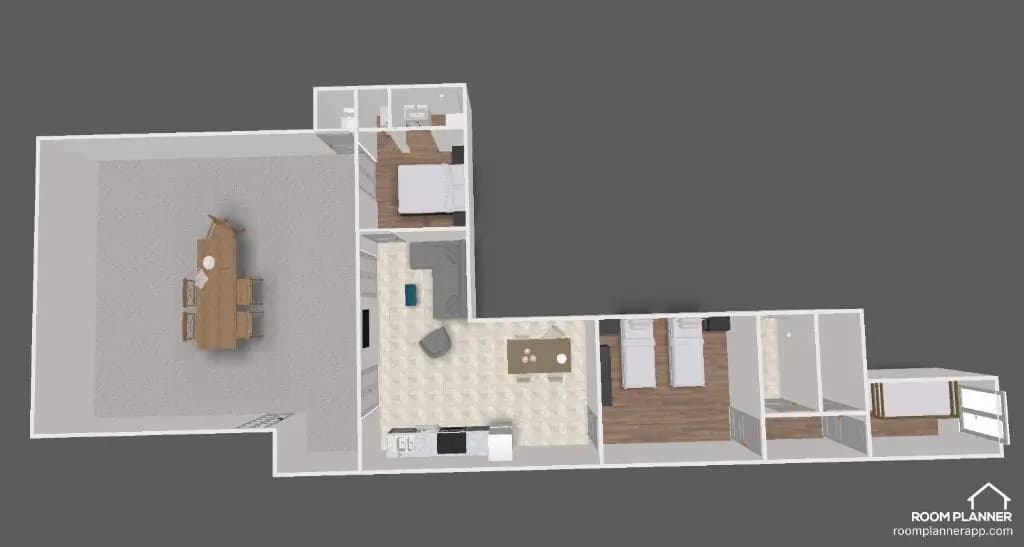 Appartement terrasse vue lac - Photo 1