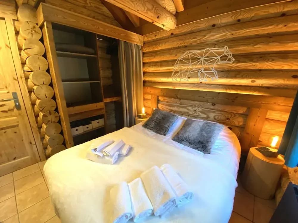 L'ours Blanc Chalet en Rondins - Photo 3