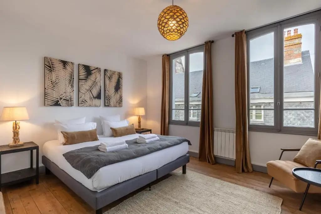 La Maison d'Etienne - King Size Beds - Center Honfleur - 4P - Miniature 6