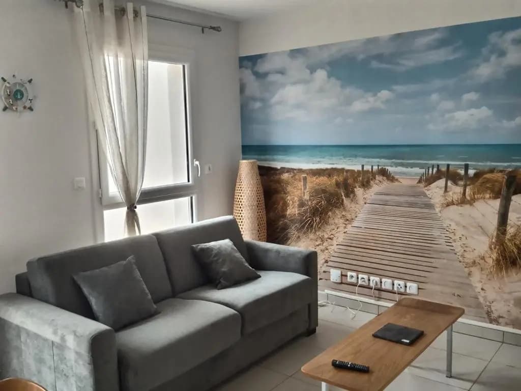Pavillon climatisé pour 8 personnes, terrasse, jardin, parking privé dans une résidence sécurisée - Photo 1