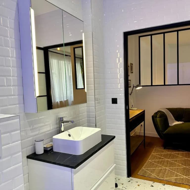 Paradis Calm Modern Studio Apt in Paris - Miniature 7