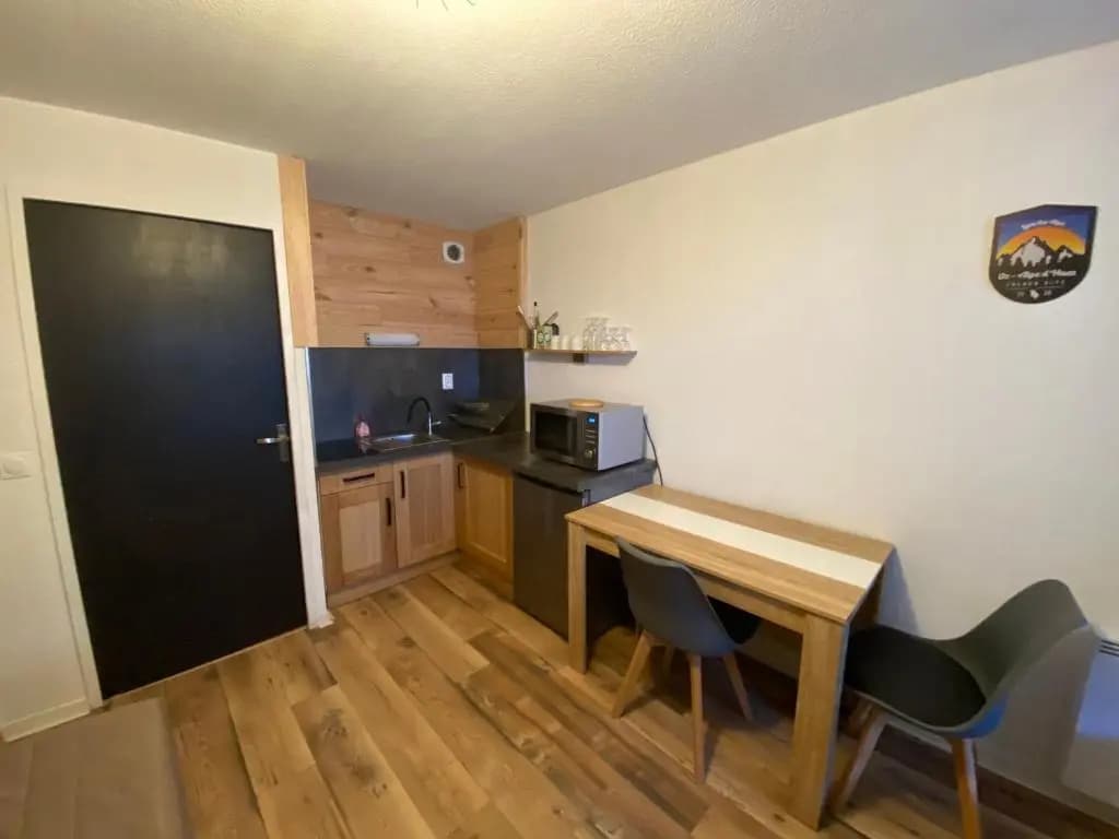 Poutran 2, studio 4 personnes au pied des pistes avec grande terrasse - Miniature 7